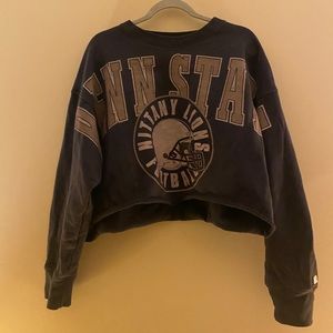 Tailgate Penn State Cropped Crewneck